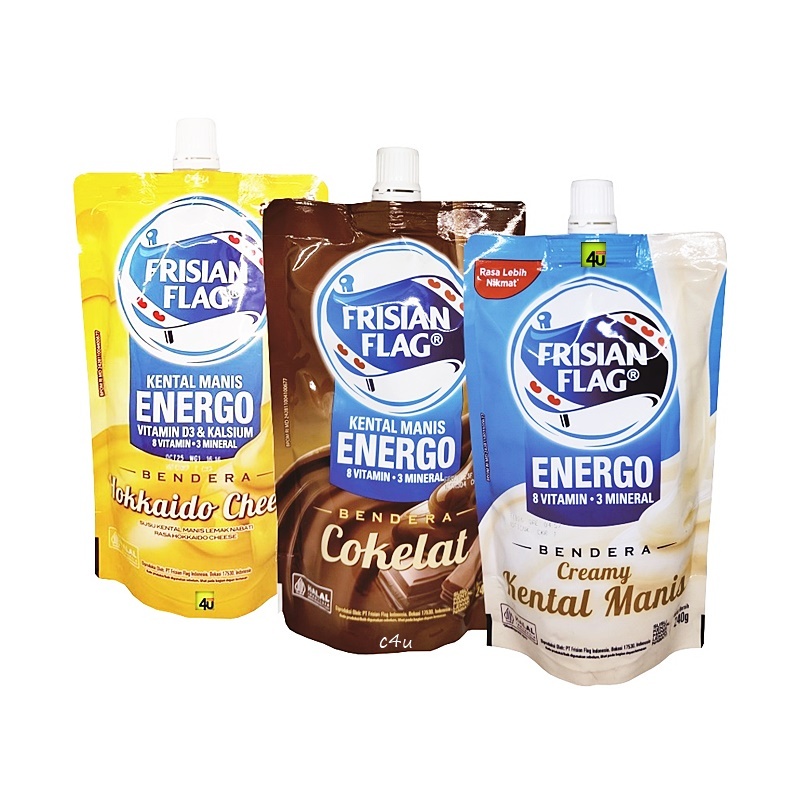 

Frisian Flag ENERGO - Susu Kental Manis - 240 gr POUCH