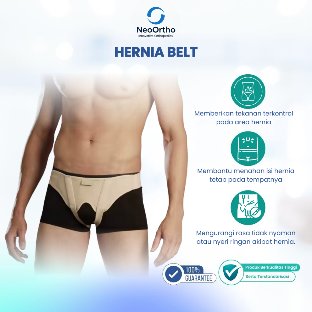 NeoOrtho  Hernia Belt  Penyangga Hernia  Sabuk Hernia Usus Turun