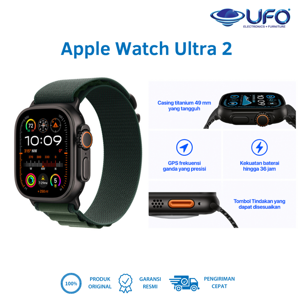 Apple Watch Ultra 2 with Ocean Band