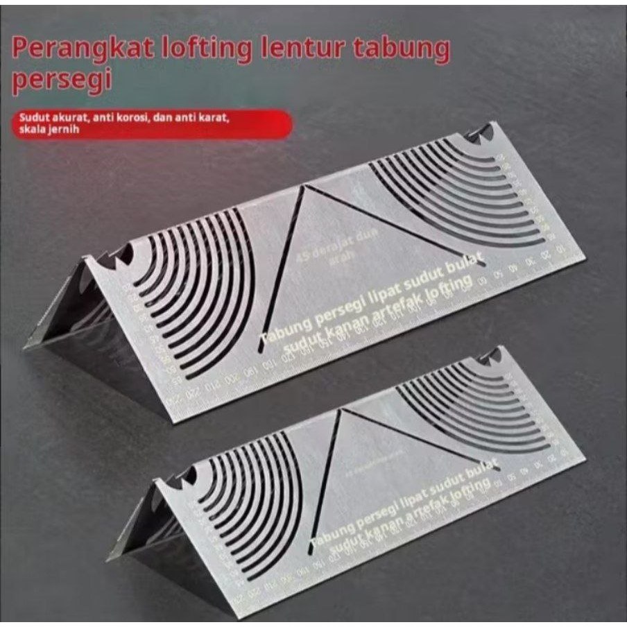 

COD 90 derajat Penggaris cetak cetakan garis lingkar pemotongan sudut siku / 90 derajat sudut busur penggaris gambar garis sampler tabung YM