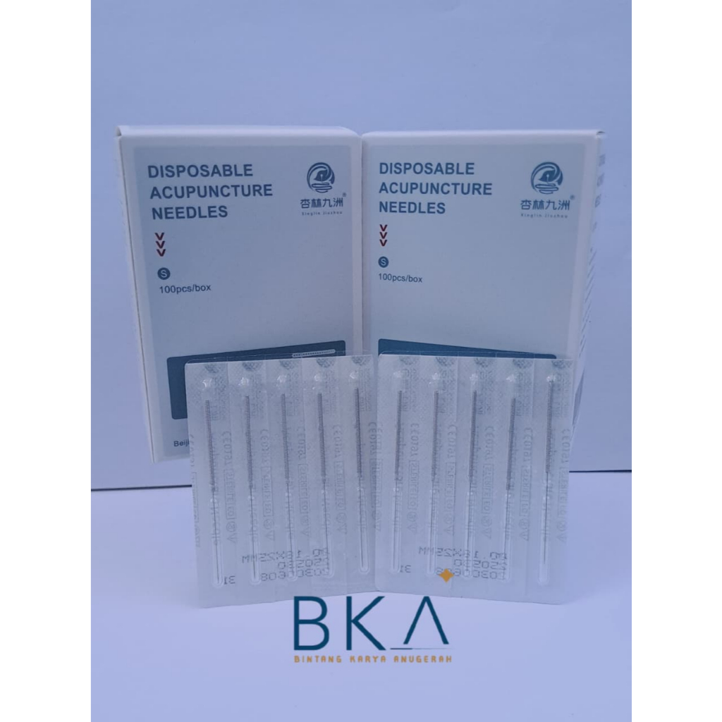 Jarum Akupuntur XINGLIN JIUZHOU Tanpa Selongsong (isi 100pcs)