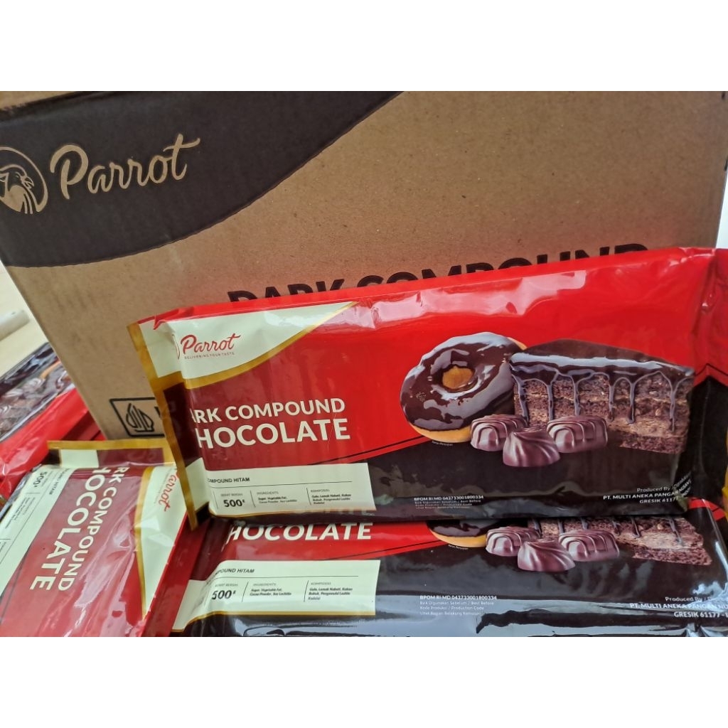 

Parrot Dark Compound Chocolate 500g