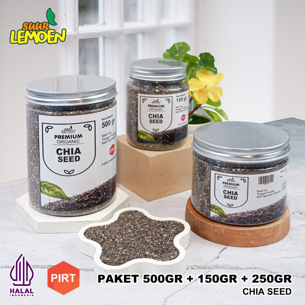

Suur Lemoen - Biji Chia Seed 250gram - 500gram