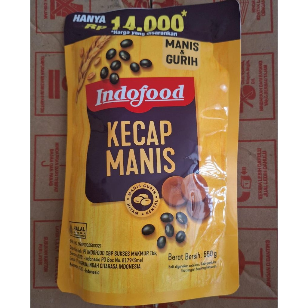 

Kecap Manis Indofood 550g