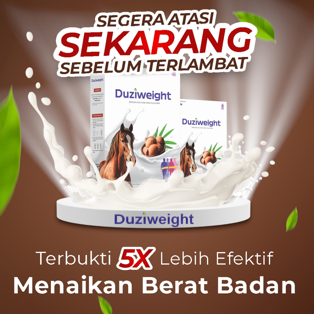 

Duzi Weight Susu Kuda Liar Murni Original BPOM