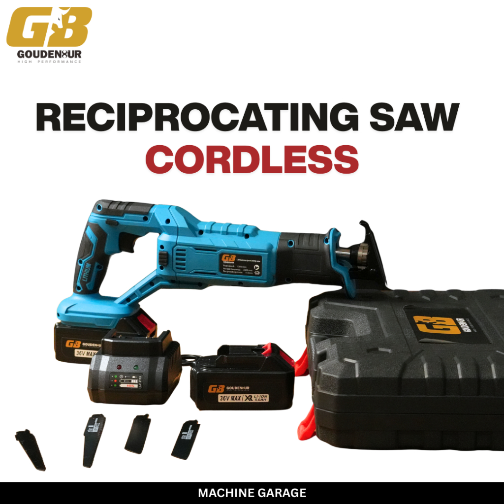 GERGAJI BATERAI Reciprocating Saw Cordless Kit MLS0021