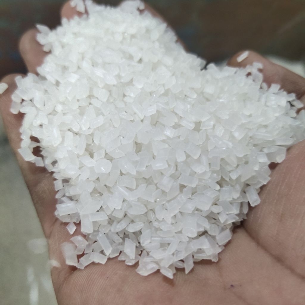Biji Bahan Pembuatan produk plastik  pp Bening Recycle