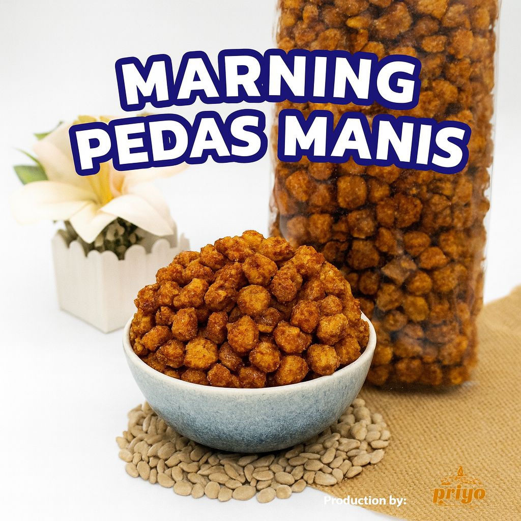 

Marning Pedas Manis Renyah Gurih – Snack Jagung Khas Magelang | Priyo Snack Borobudur HALAL
