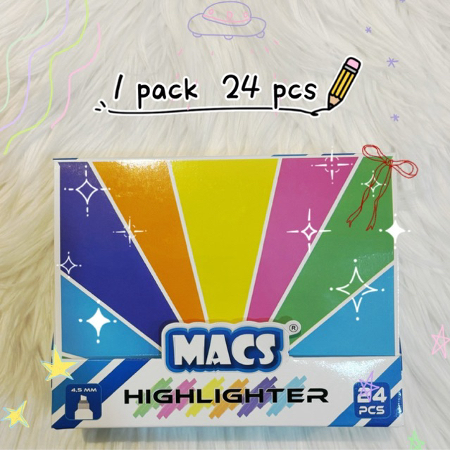 

Stabilo Macs Isi 24pcs atau 1 pack