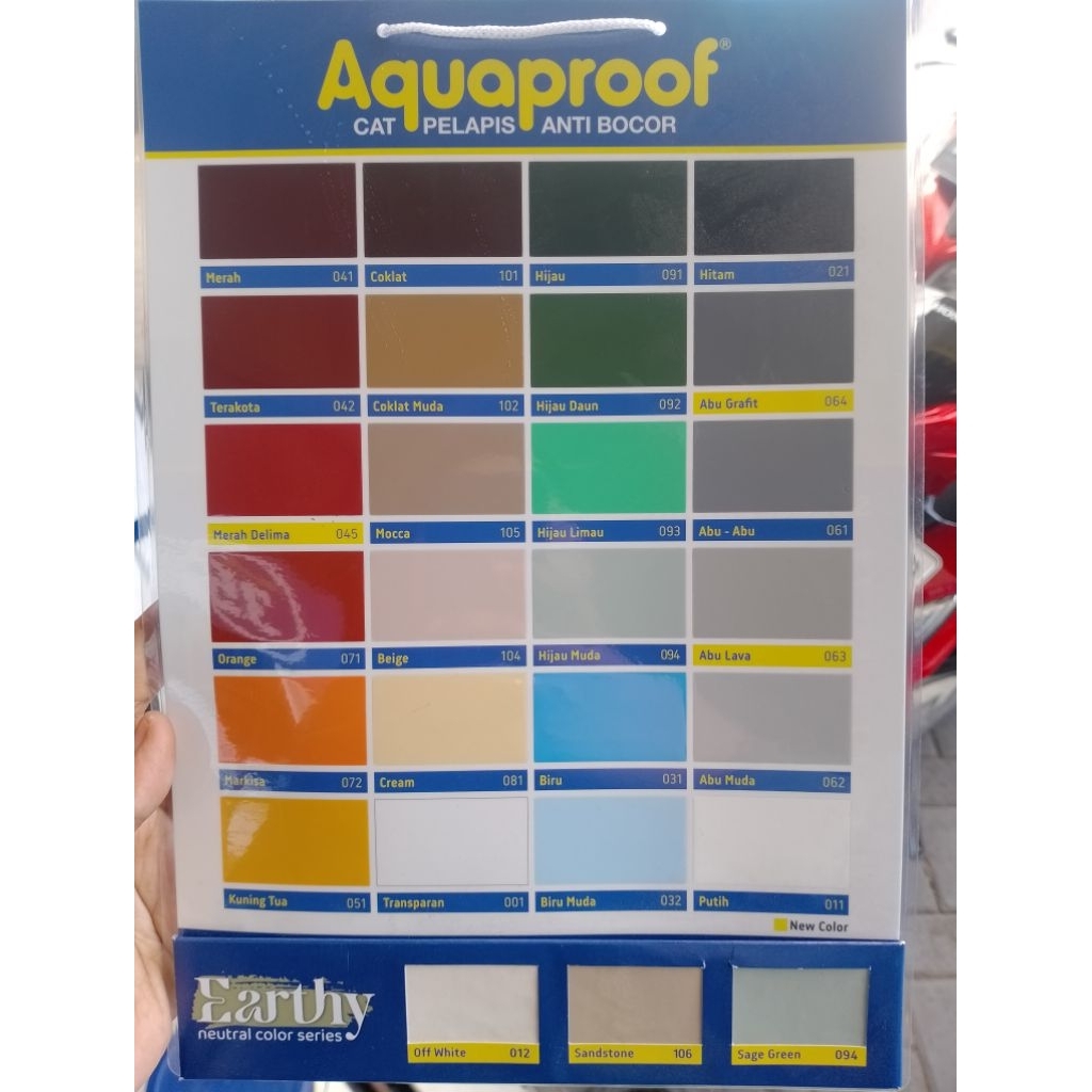 Aquaproof cat waterproofing anti air / pelapis anti bocor /cat genteng