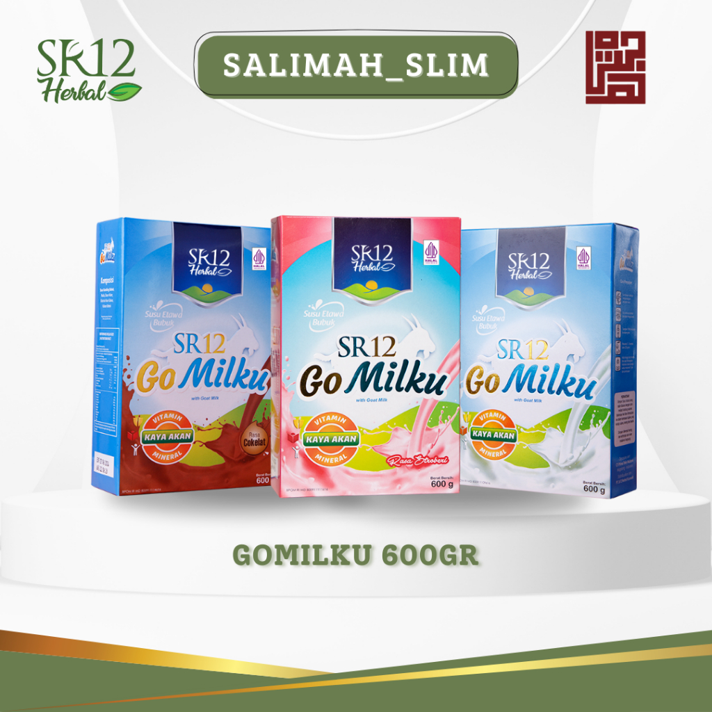 

GO MILKU SR12 600 GR / SUSU KAMBING ETAWA SR12 / SUSU FORMULA