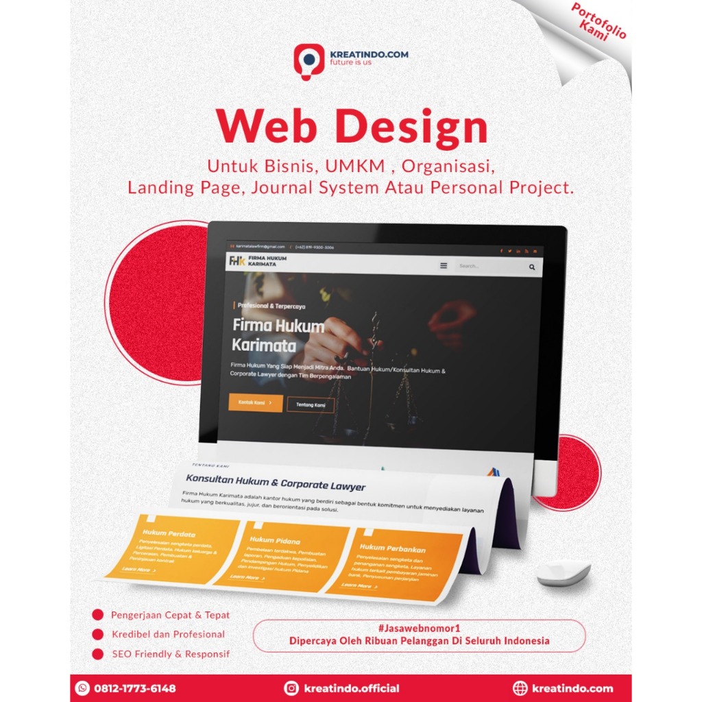 Jasa Pembuatan website profile | website sekolah | website profesional | website kampus