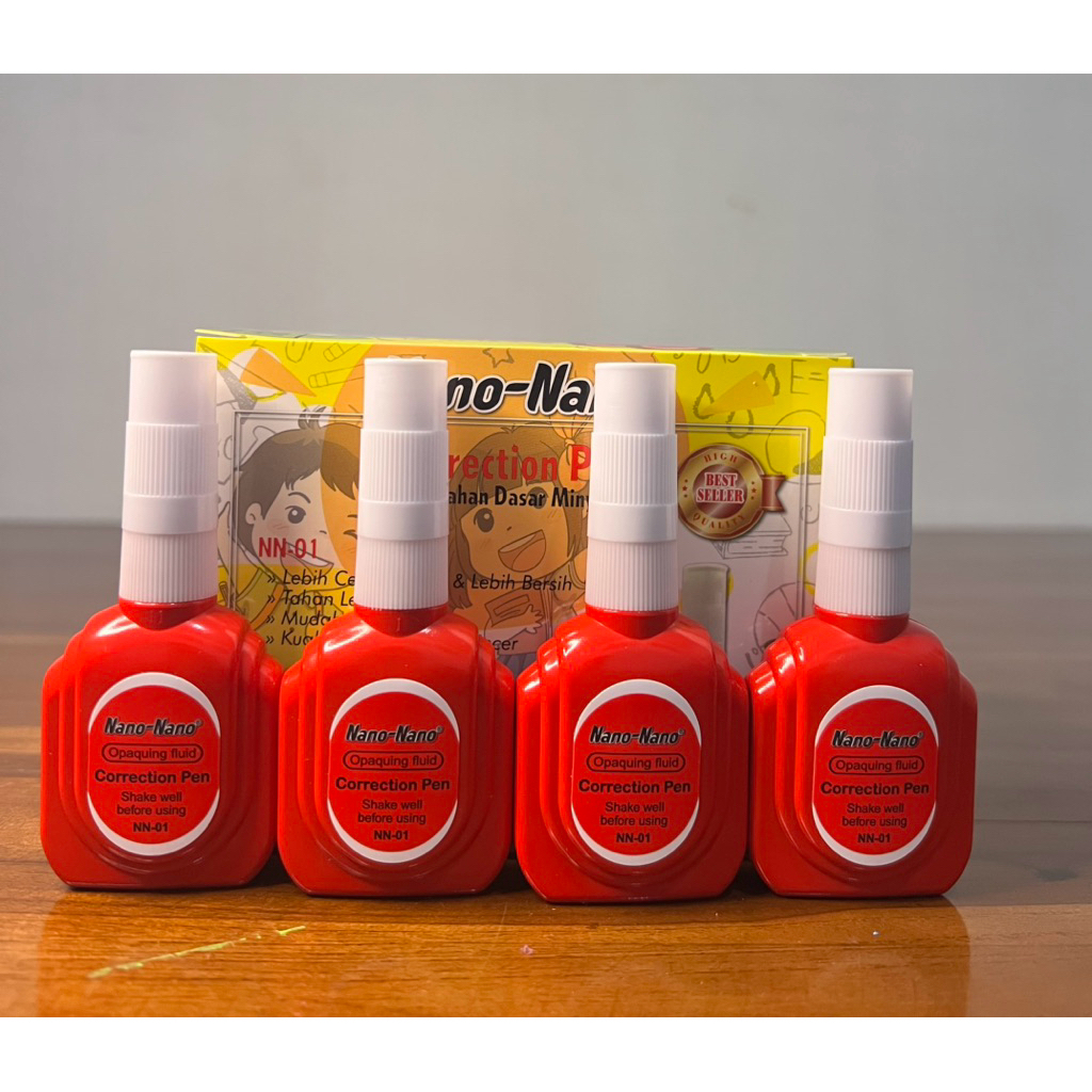 

Tip Ex Cair / Correction Pen , Merek Nano-Nano ( 1 Buah )