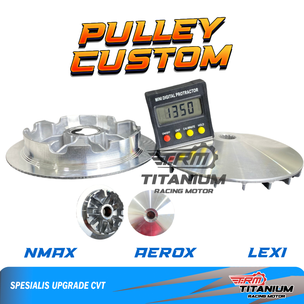 RUMAH ROLLER NMAX PULLEY CUSTOM AEROX RACING BUBUT RACING NMAX PULLEY CUSTOM YAMAHA LEXI ORIGINAL