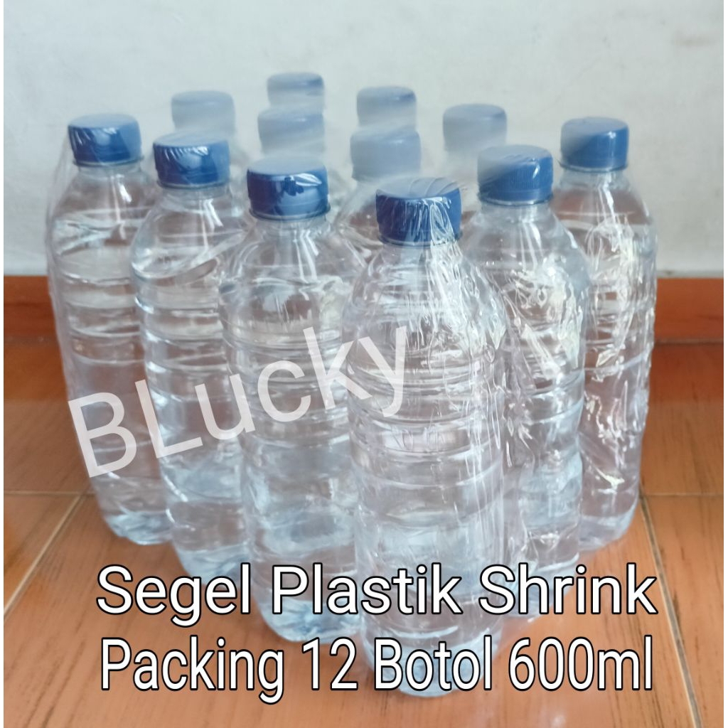 

30pcs Segel Plastik Shrink Untuk Packing 12 Botol 600ml