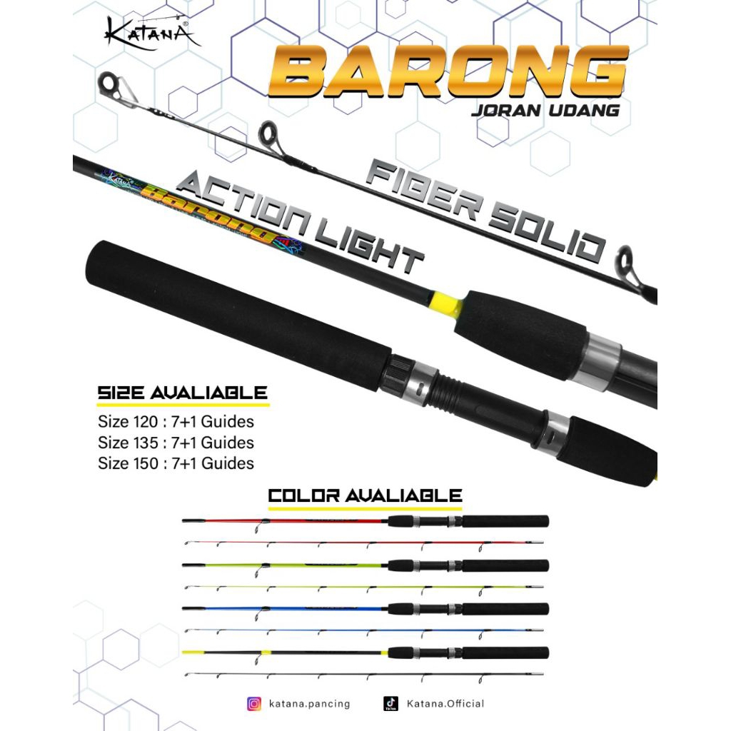 joran murah kuat katana barong