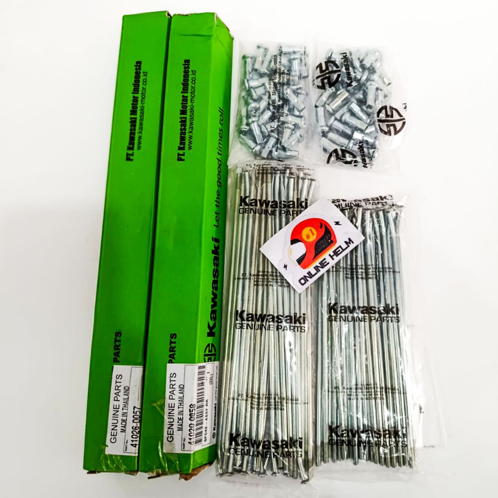 Jari Ruji ORIGINAL KAWASAKI KLX 150 Velg 16 19 Depan Belakang