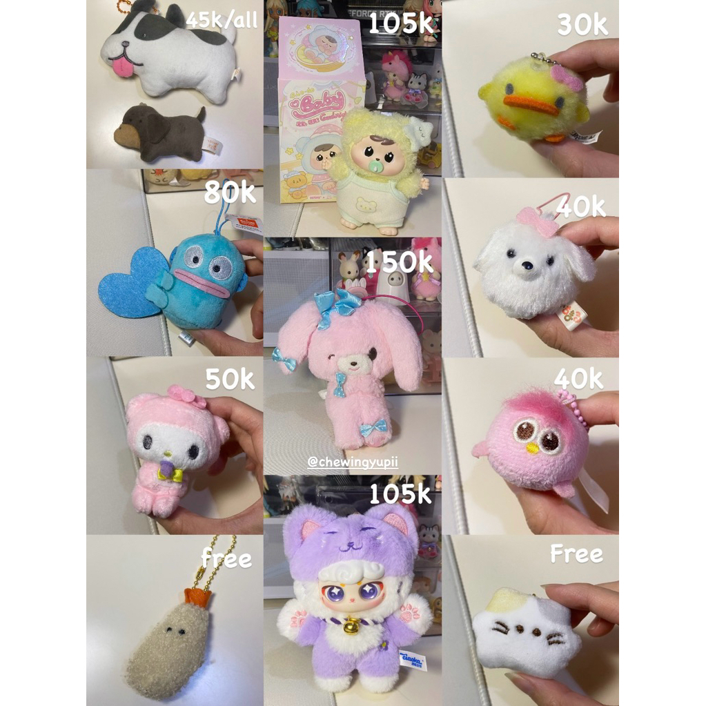 boneka bonbonribbon hangyodon bao ao melody sanrio