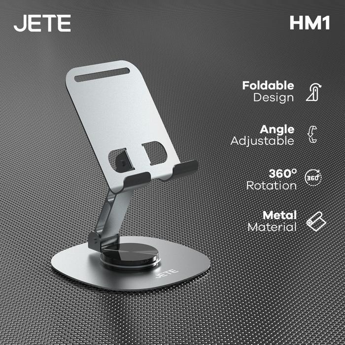 Holder HP Tablet JETE HM1 Stand Phone Metal Material 360 Rotation
