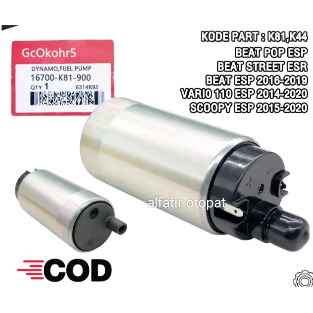 rotak rotak full Pum Beat esp k81 beat strid Genio beat pop