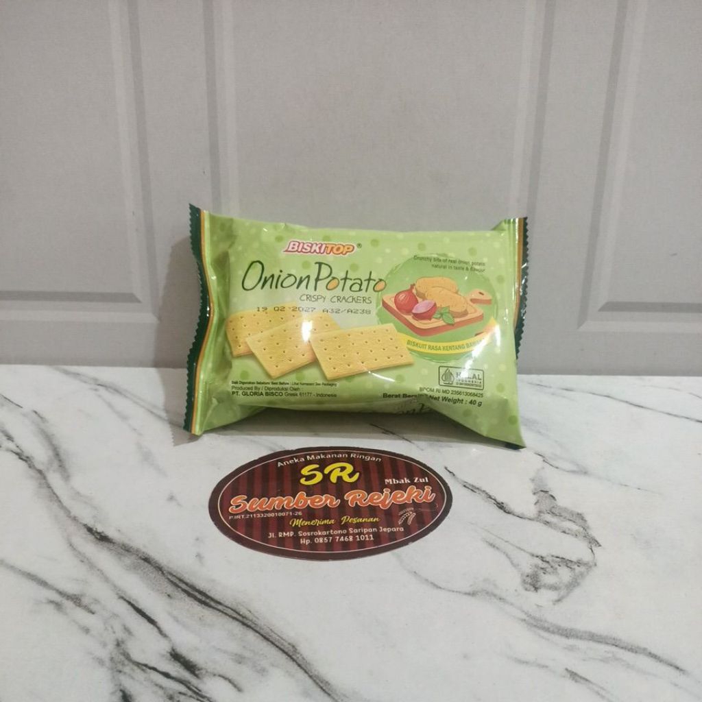 

BISKUIT ONION POTATO BERAT 40 GRAM