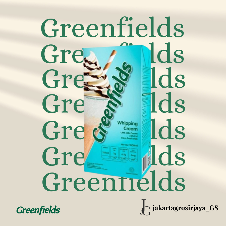 WHIPPING CREAM GREENFIELD 1000 ML