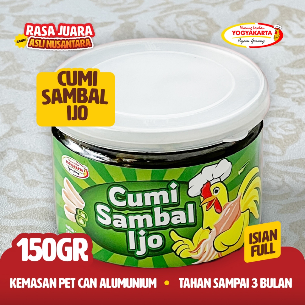 

Sambal Cumi Ijo By Warung Lesehan Yogyakarta 150g