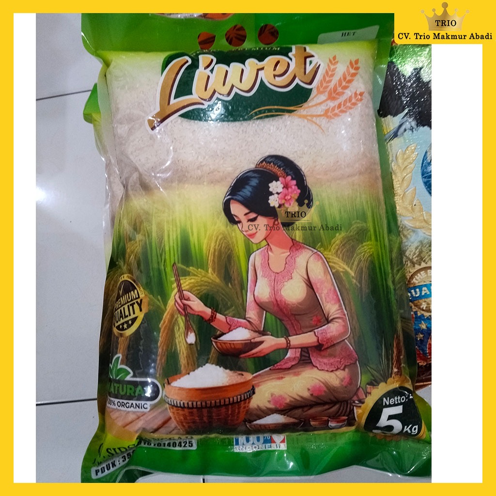 

Beras Putih Merk Liwet 5kg
