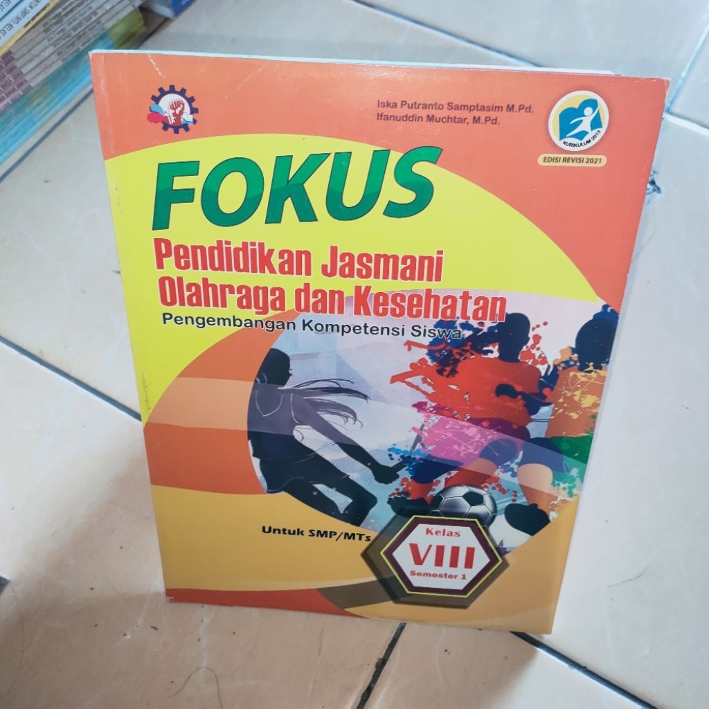 Buku fokus PJOK kelas 8 SMP