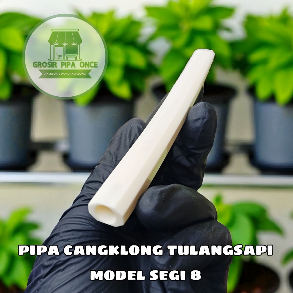 Pipa Once Tulangsapi Original Model Segi 8 GG Rasa Mantap