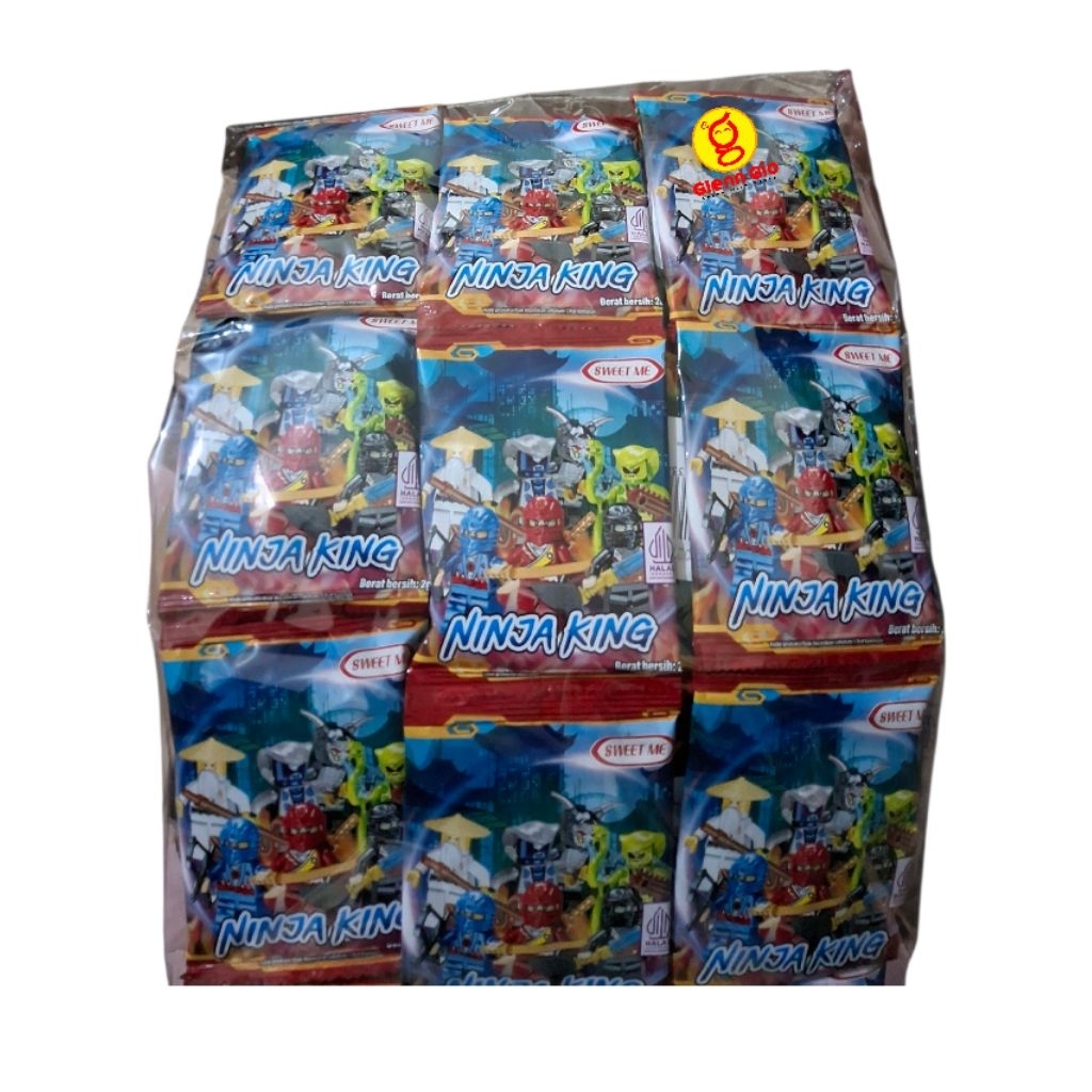 

Permen Keras Berhadiah Lego Ninja King Sweet Me Renceng is 10 pcs