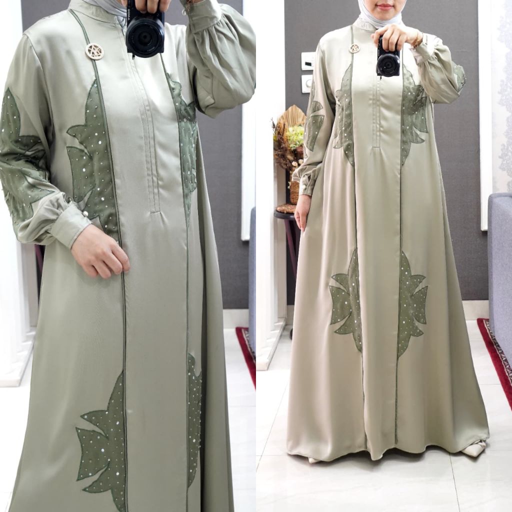 Safwa Dress silk By Amori Design