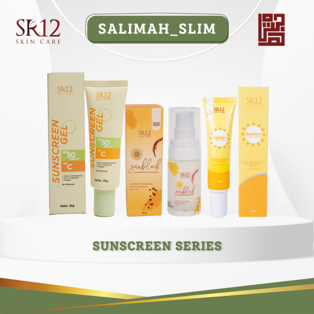 SUNBLOCK SR12 SPF 30++ / TABIR SURYA