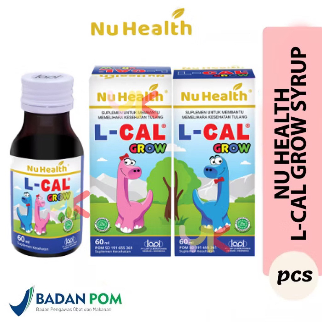 L-Cal Grow sirup peninggi badan
