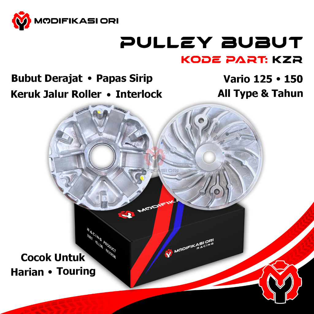KIRIAN BUBUT Vario PCX 150 ADV 150 cc Honda kirian RUMAH ROLLER RACING Pulley Racing Vario 150 Rolle