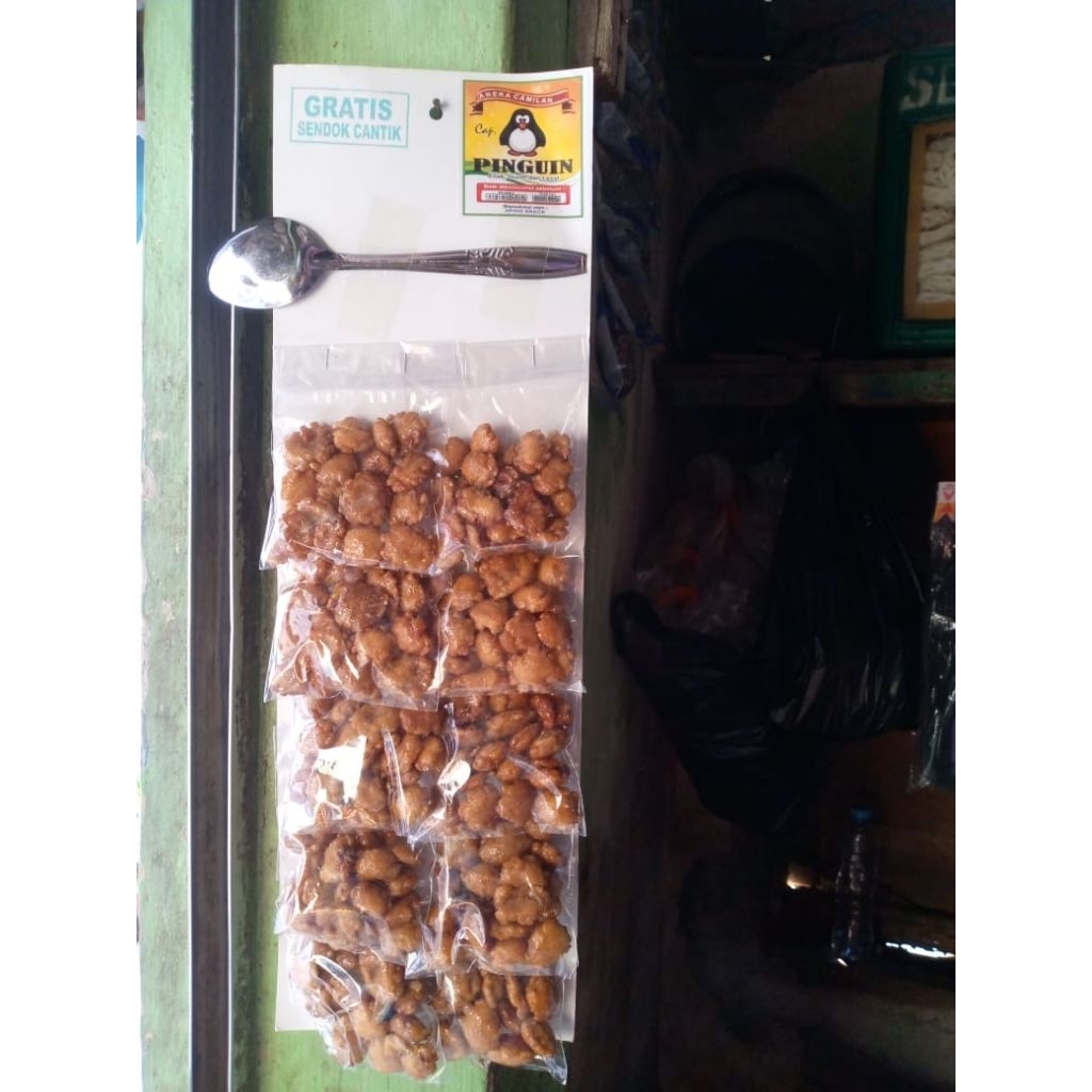 

blinjo pedas manis isi 10 pc ukuran 50 gram