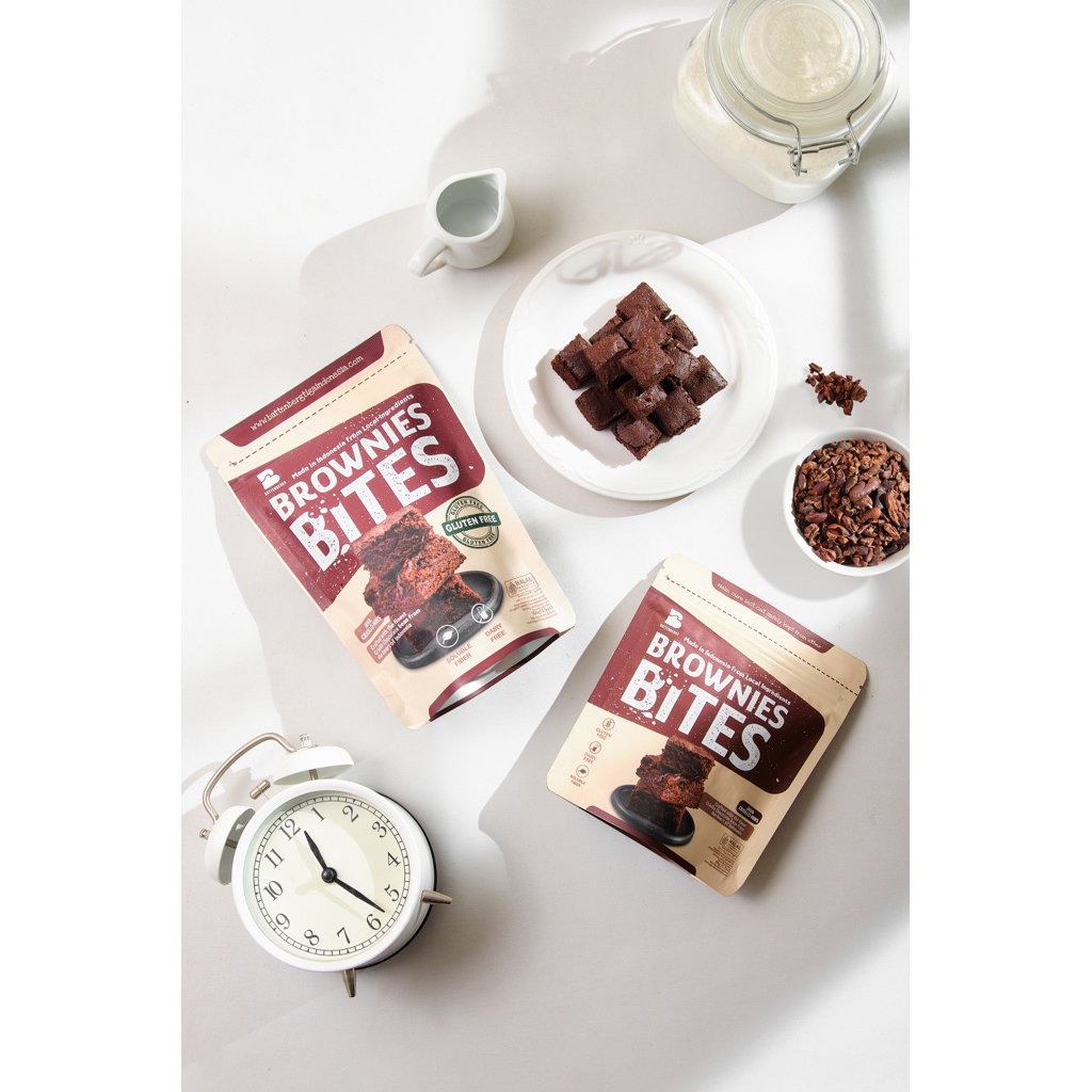 

Brownies Bites Java Criollo 100g - Gluten Free & Dairy Free- Battenberg3