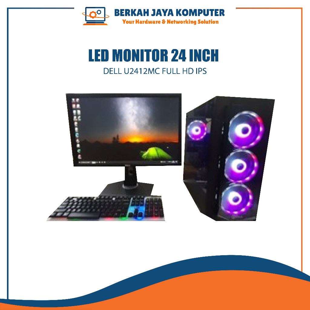 led monitor 24 inch dell u2412mc full hd IPS