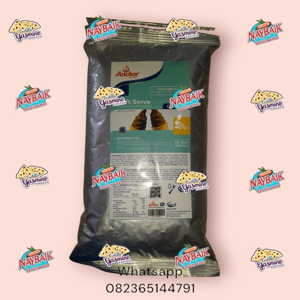 

nay baik-Anchor coklat soft es krim 1kg