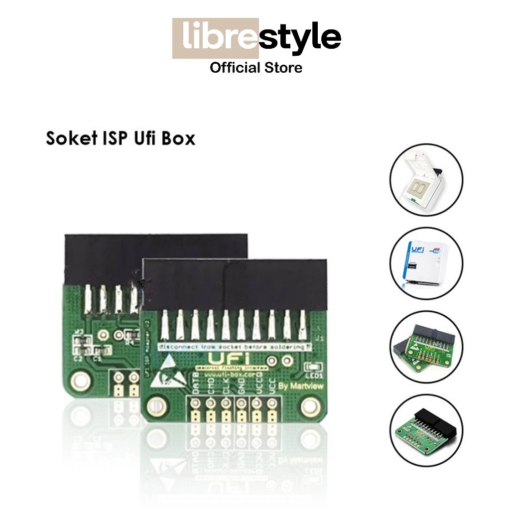 Ufi ISP Adapter V2 - Alat Software ISP UFI New Socket Adapter Original