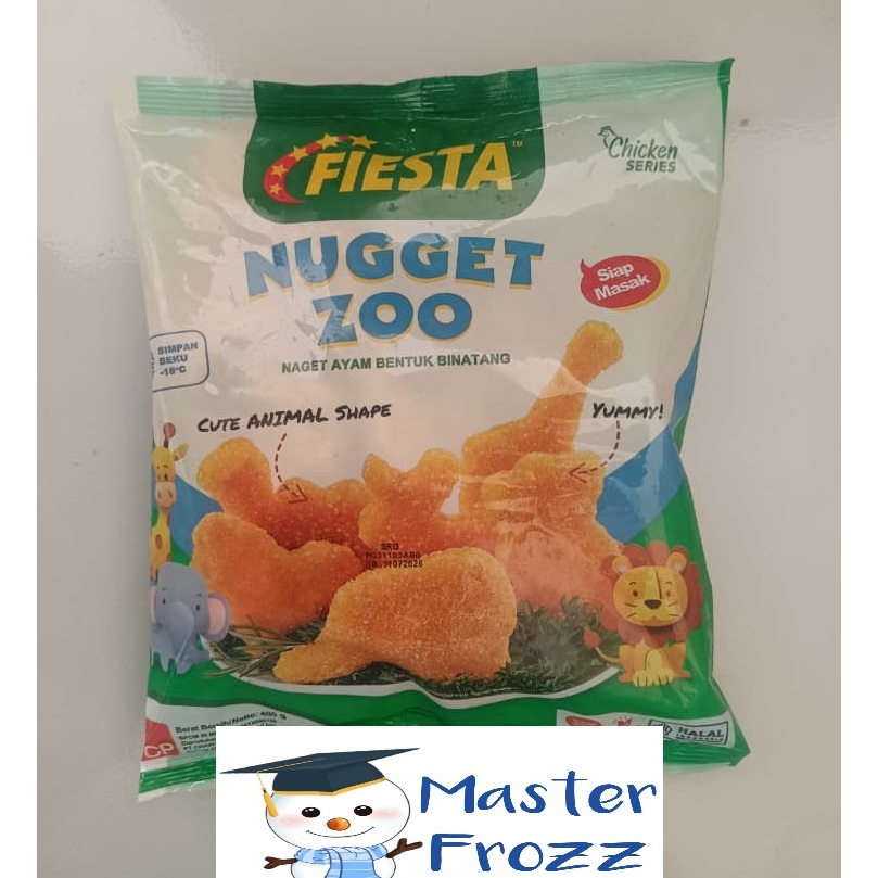 

Fiesta Nugget Zoo | Nugget Ayam Bentuk Binatang 400gr