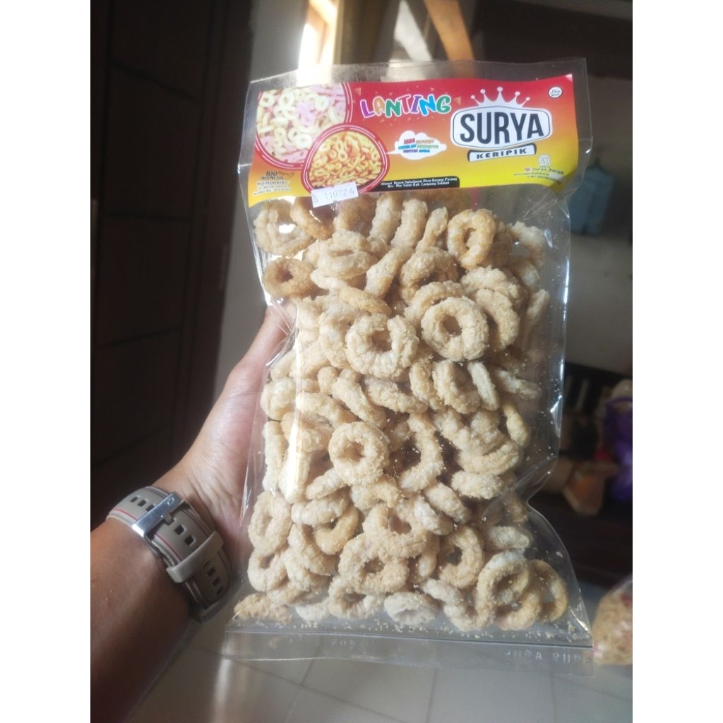 

keripik Lanting Udang‼️| Surya Keripik| kriuk kres mantap