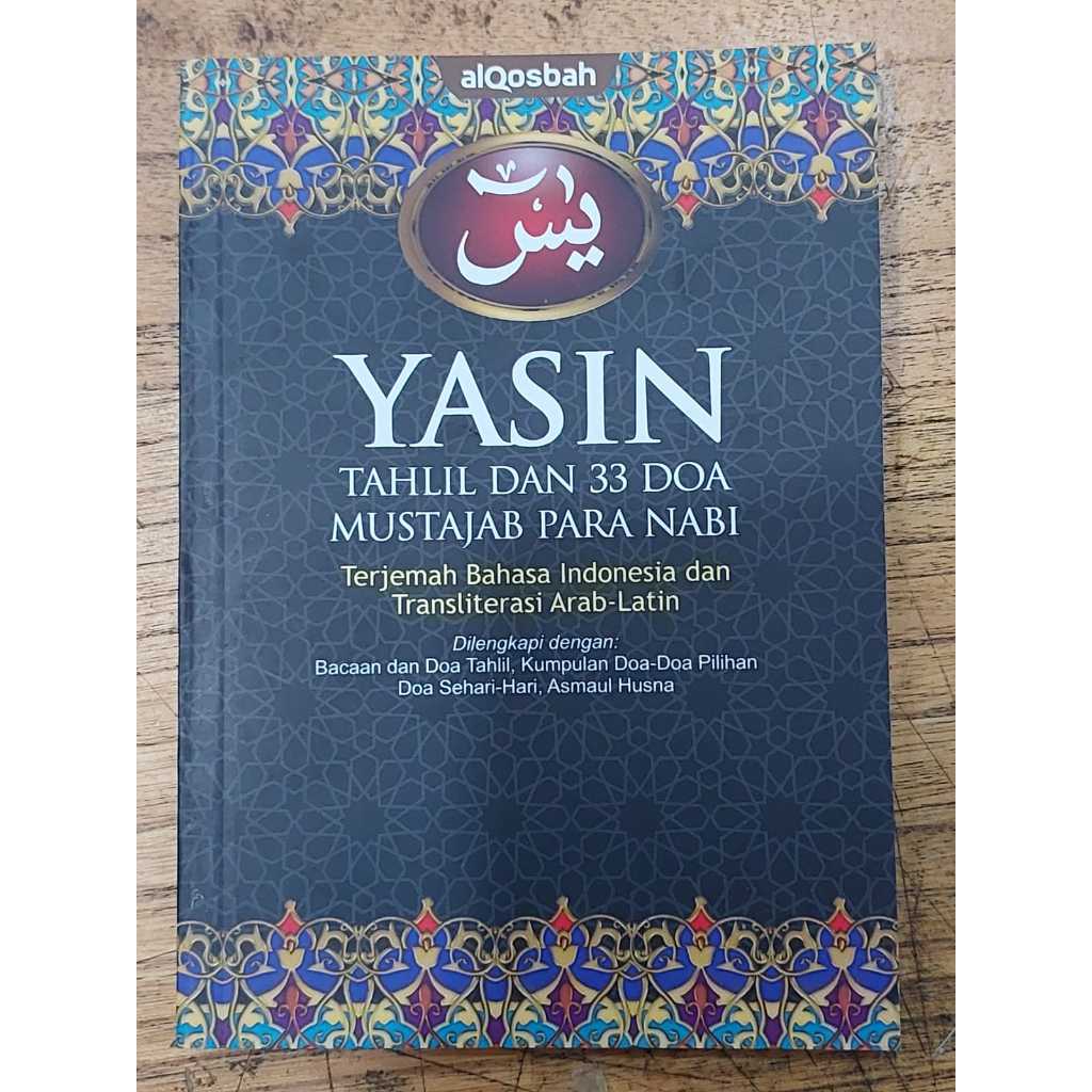Yasin Latin Tahlil Doa Nabi Biru 128 Halaman 33 doa mustajab