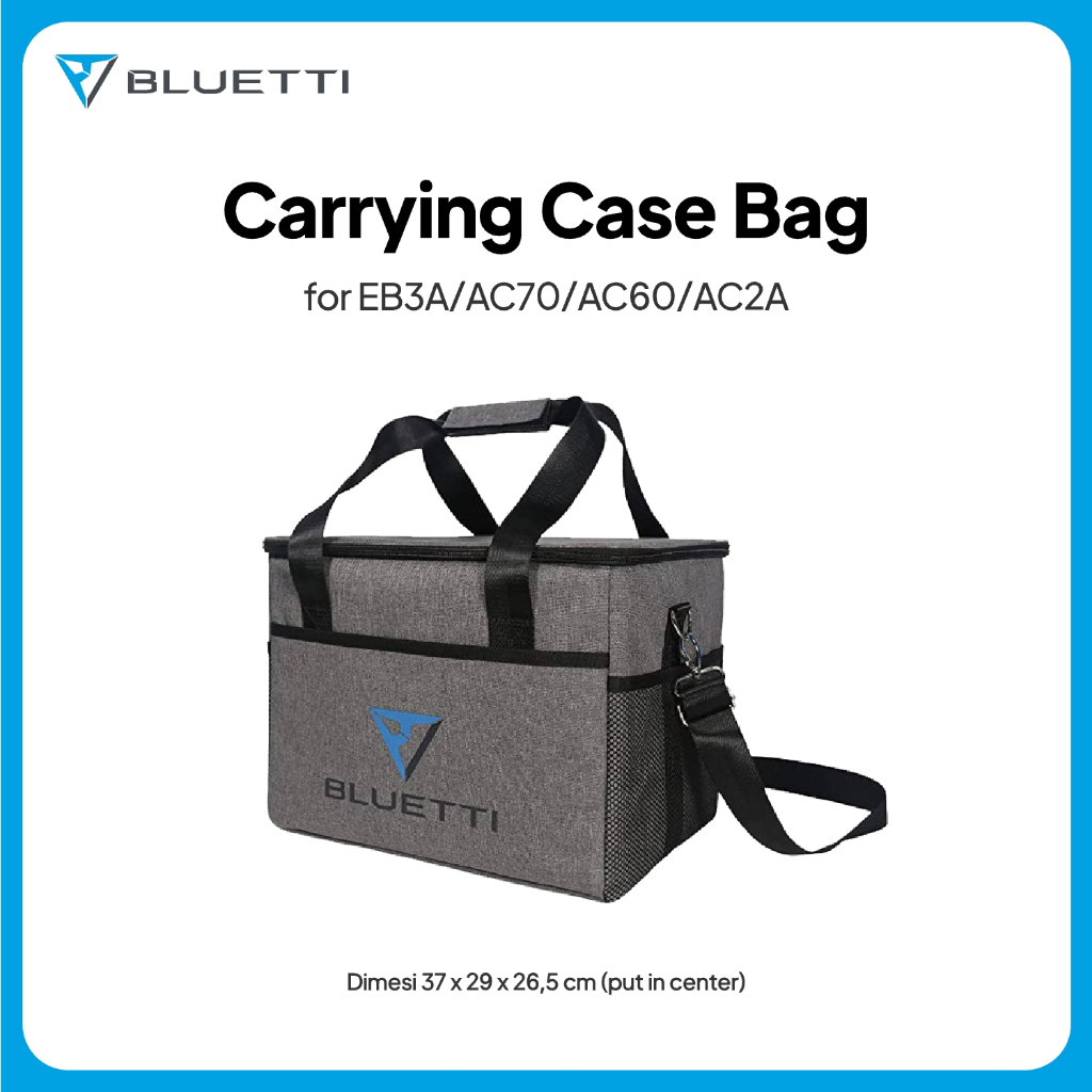 BLUETTI Carrying Case Bag for EB3A/AC70/AC60/AC2A power station