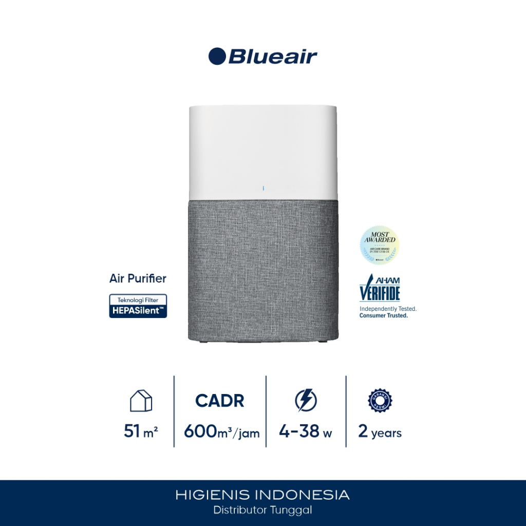 Blueair 3610 Air Purifier - Pembersih Udara HEPASilent™