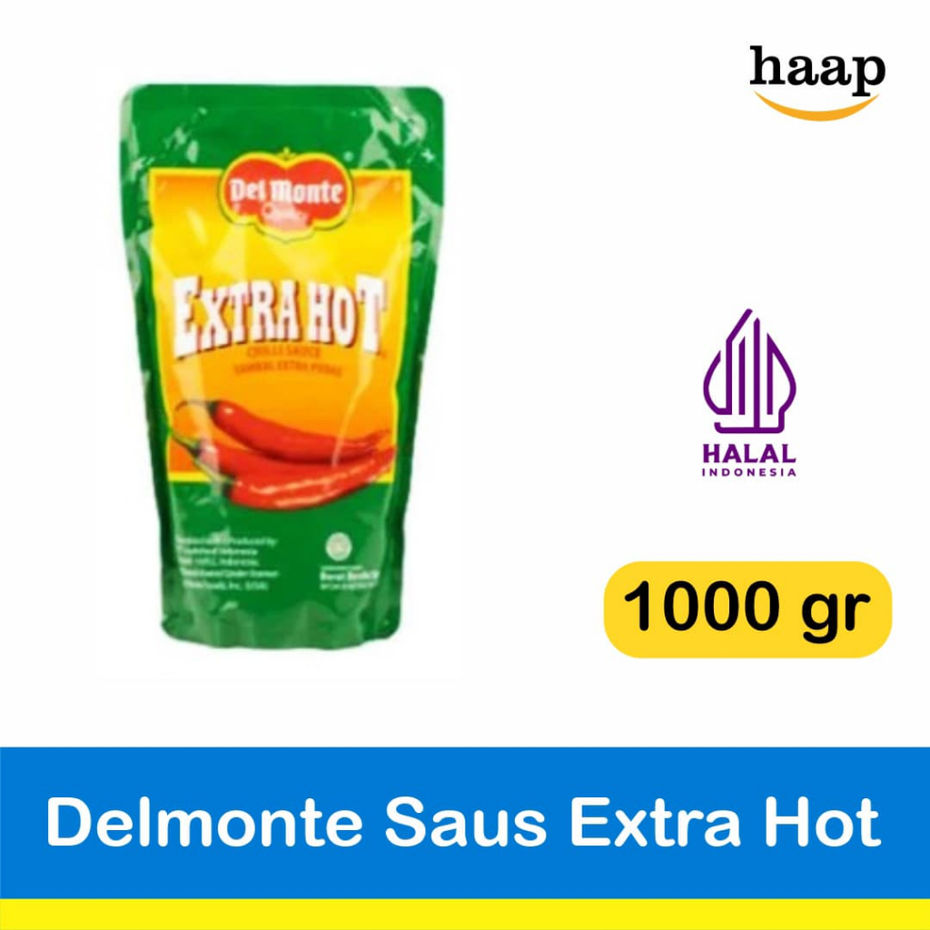 

Delmonte Saus Cabai Extra Hot Pouch 1kg