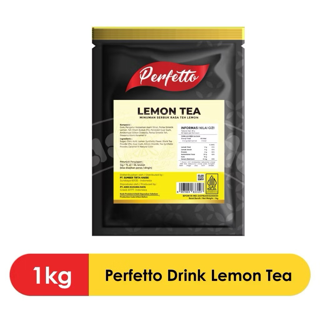 

PERFETTO Drink Lemon Tea [1kg]