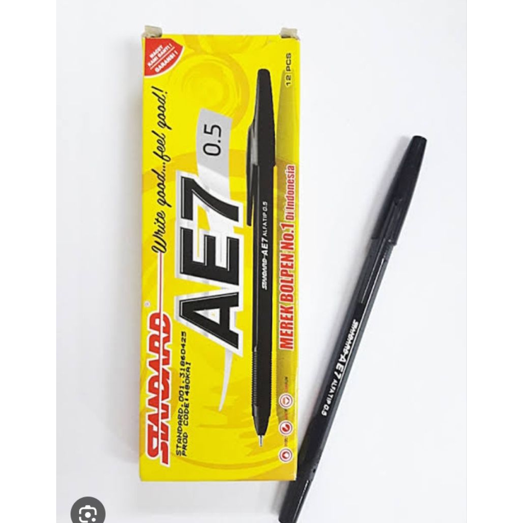 

PULPEN STANDAR AE7 per pak