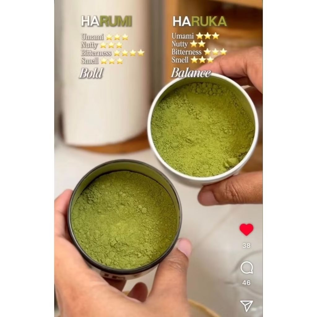 

Pure Uji Matcha Powder 100% Green Tea / 40 gr Bubuk Matcha Murni Premium Grade Japan