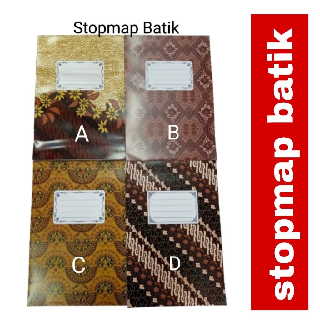 

( 5 lembar ) stopmap kertas batik per 5 lembar tebal